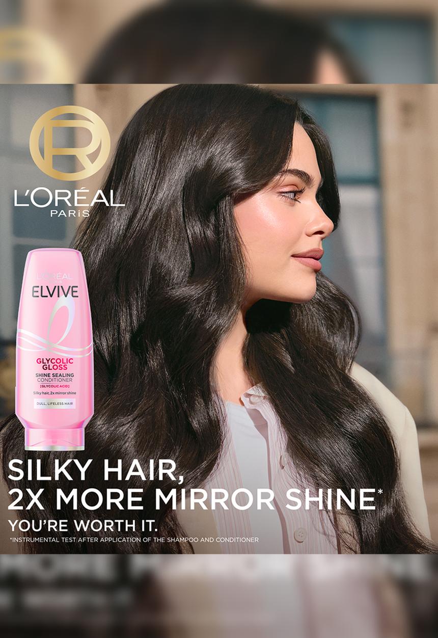 L'Oreal Paris - Elvive Glycolic Gloss Conditioner - 300ml