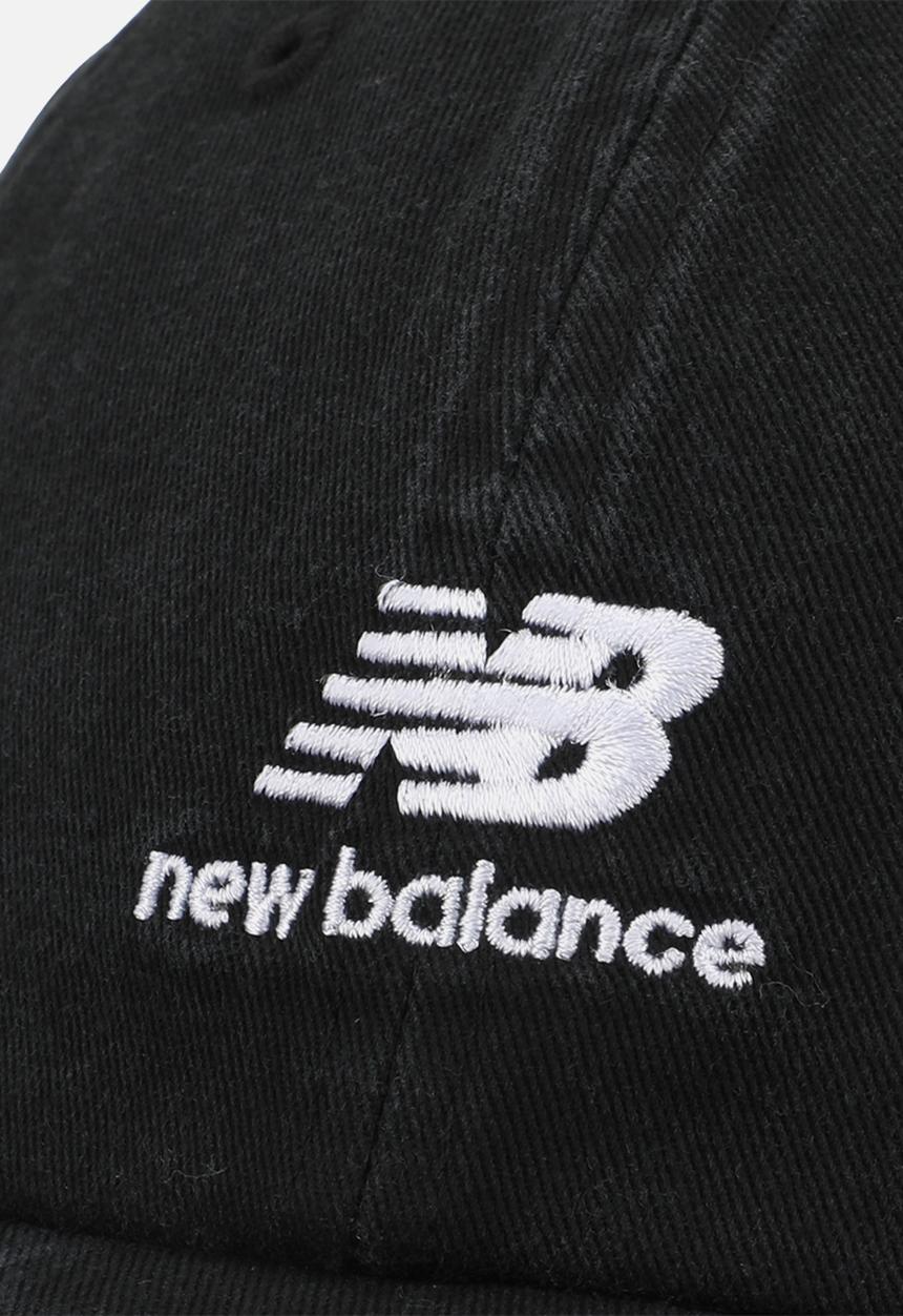 New Balance  - Stacked NB Logo Cap - Black