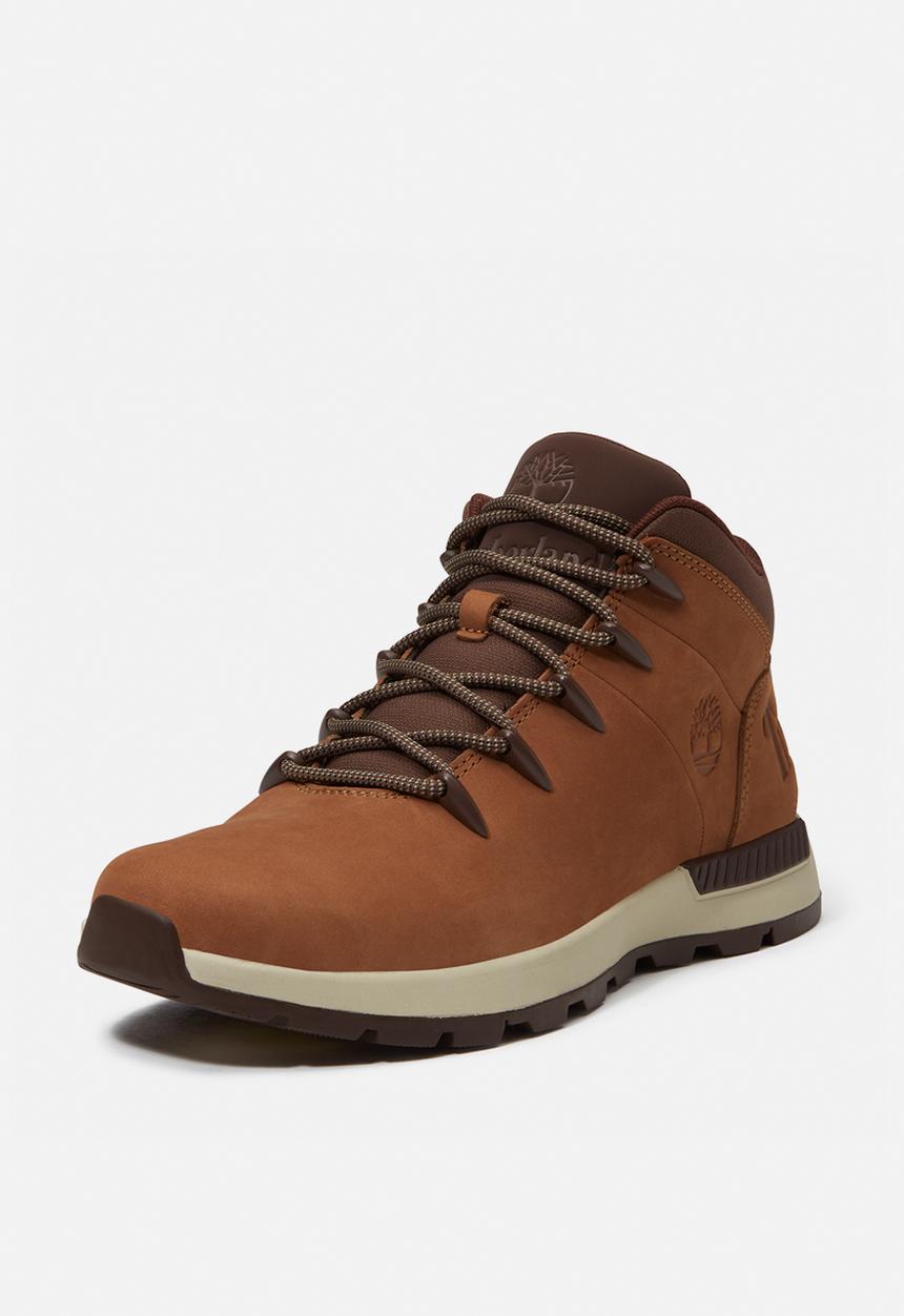 Timberland - Sprint Trekker Mid Lace Up Sneaker - Medium Brown Nubuck W Brn