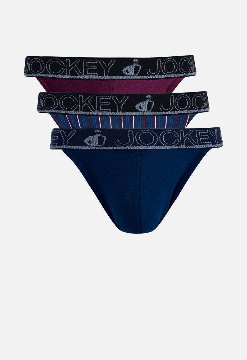 Jockey - 3 Pack Fancy Tanga - Stripe - Multi