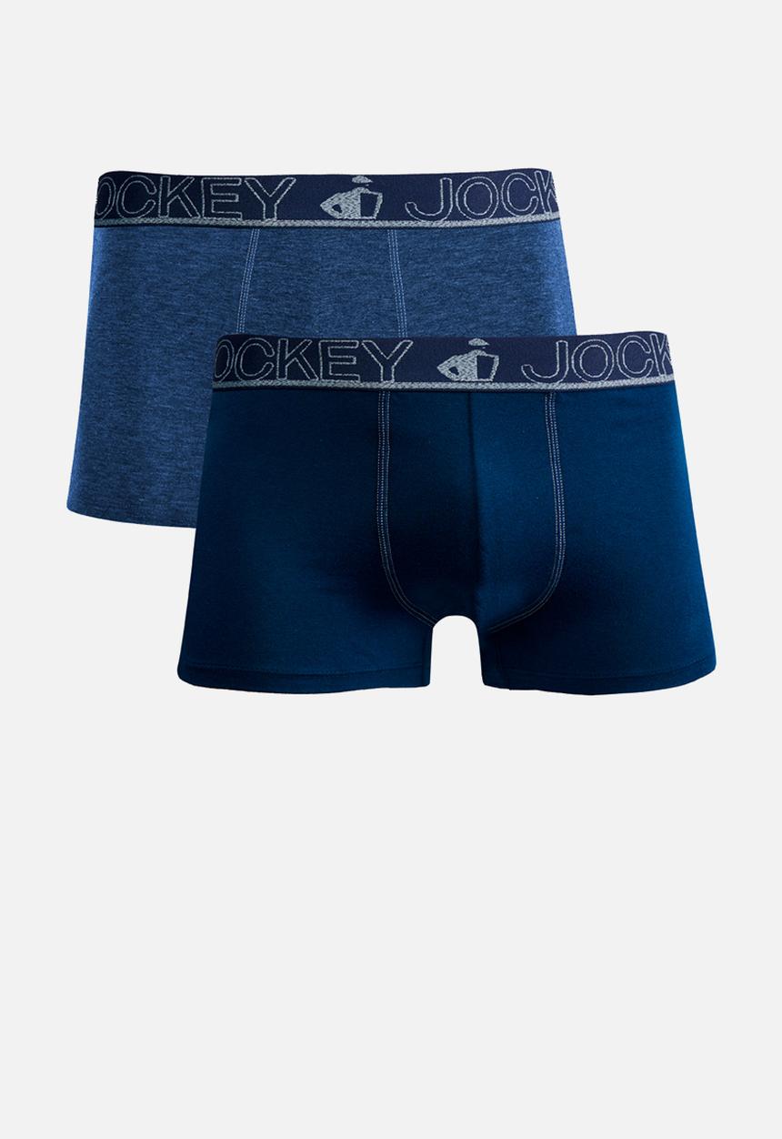 Jockey - 2 Pack Exclusive Pouch Trunk - Blues Pack