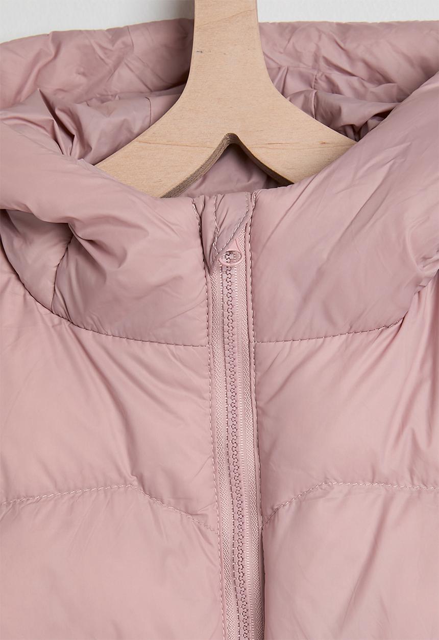 Pop Candy - Hooded puffer vest - pink