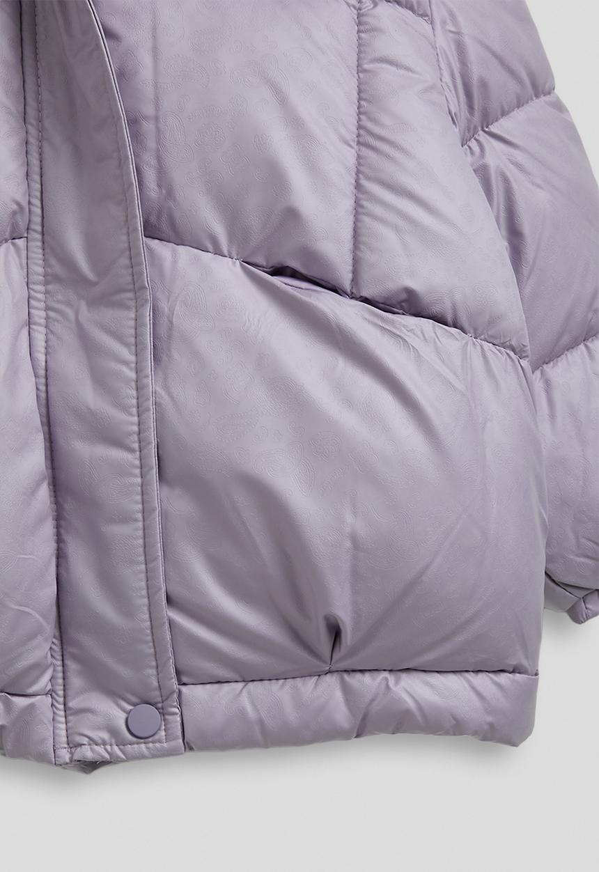 Pop Candy - Hooded puffer jacket - lilac