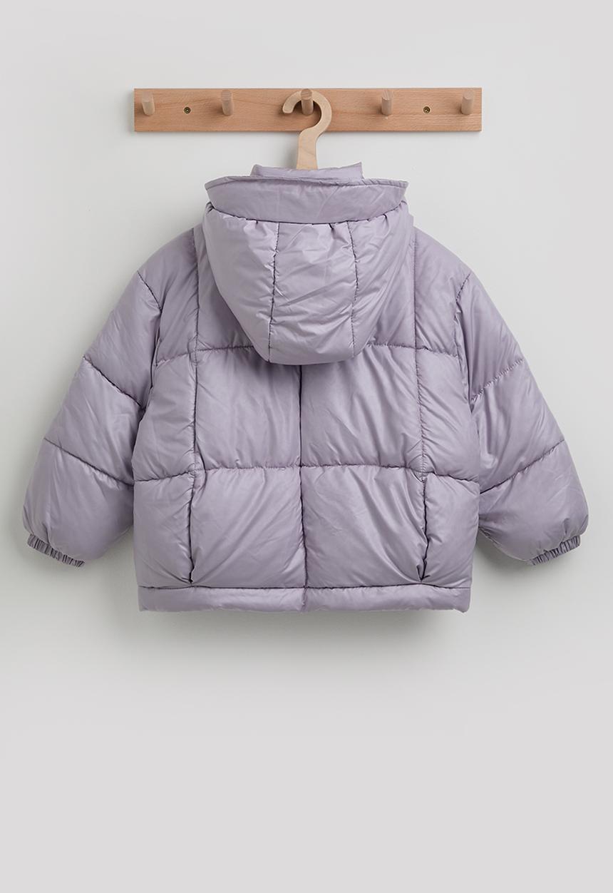 Pop Candy - Hooded puffer jacket - lilac