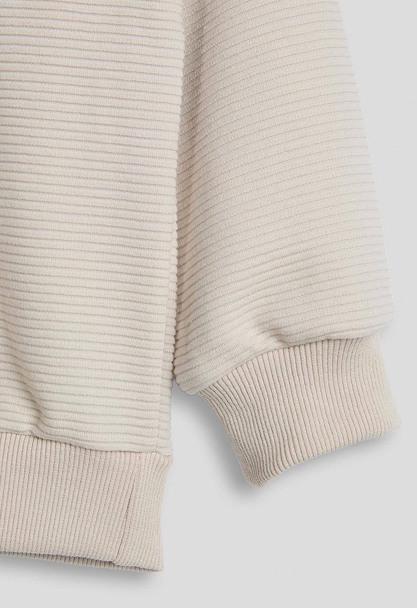 Pop Candy - Sweatshirt - milk tea stripes