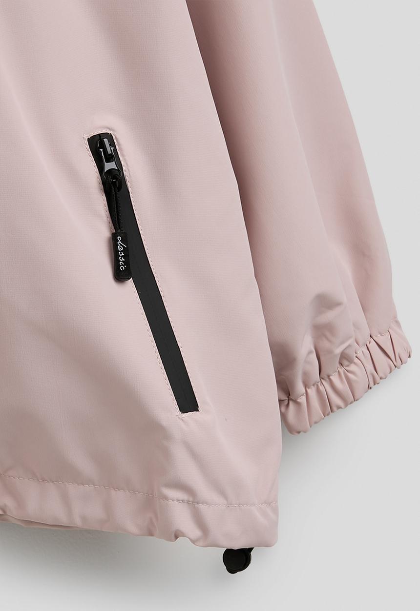 Pop Candy - Rain jacket with jetted pockets - pastel pink