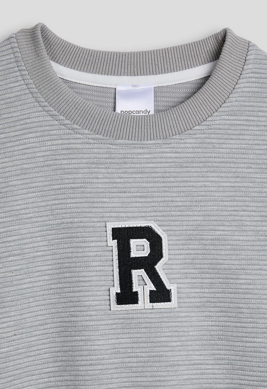 Pop Candy - Sweatshirt - light grey stripes