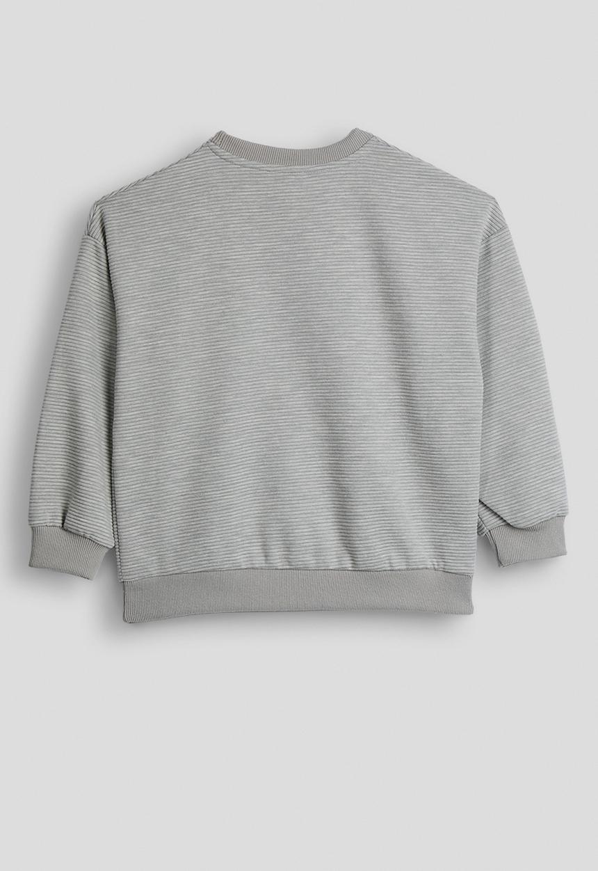 Pop Candy - Sweatshirt - light grey stripes