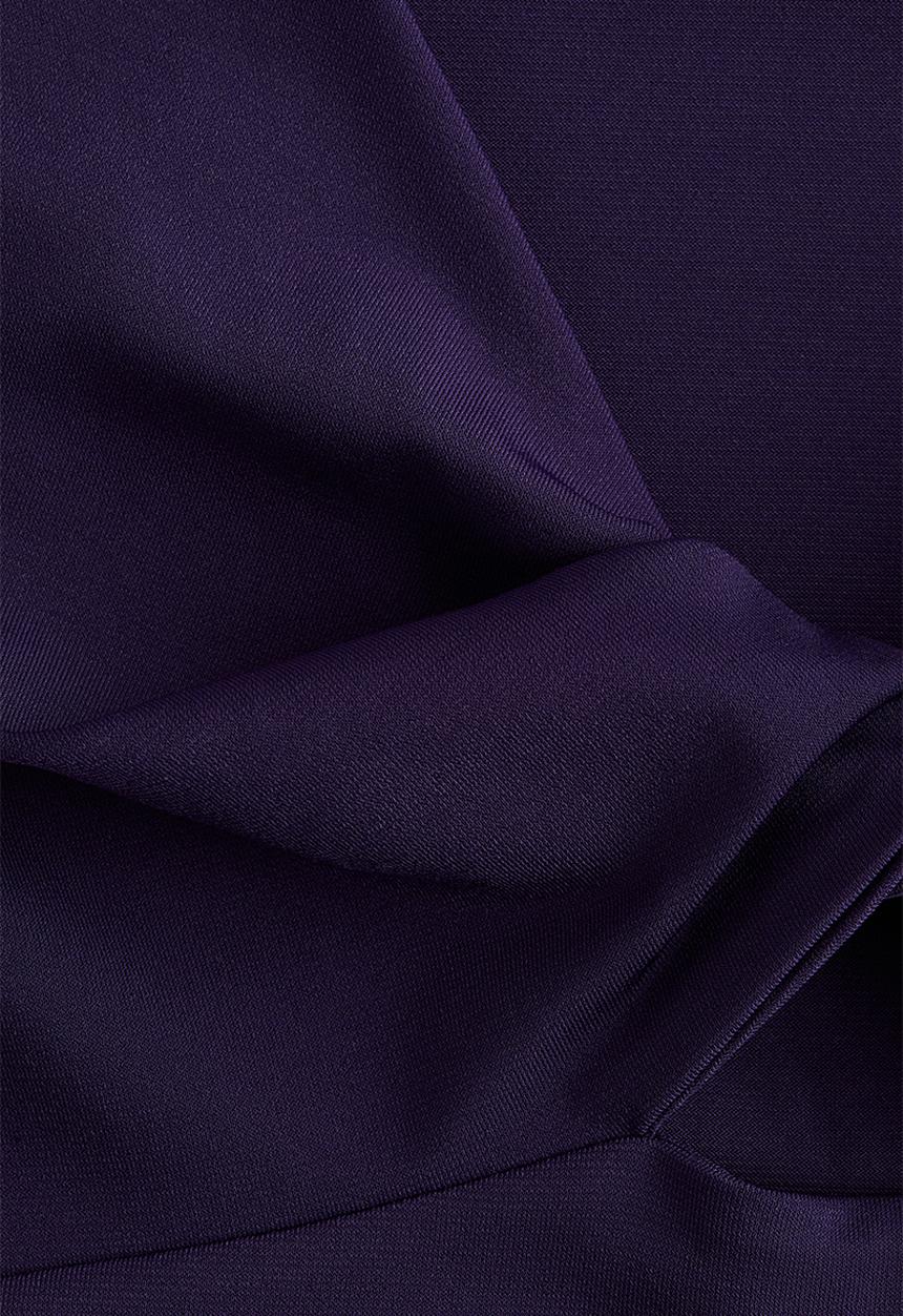 H&M - Twist-detail body - dark purple