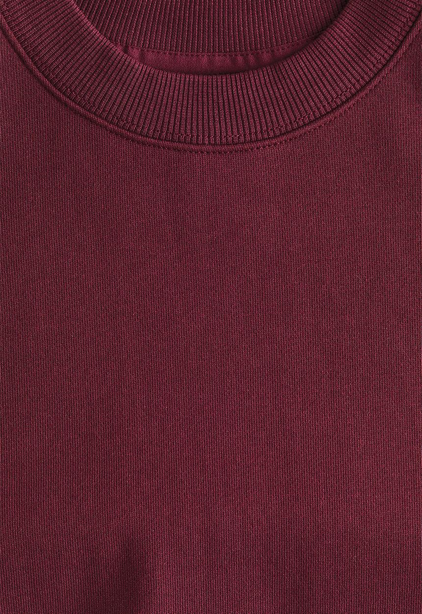 H&M - Sports sweatshirt - light burgundy