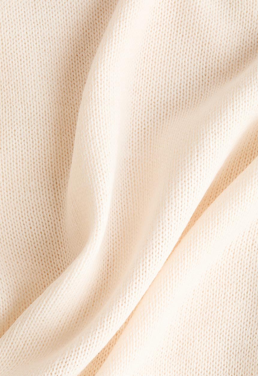 H&M - Off-the-shoulder jumper - light beige