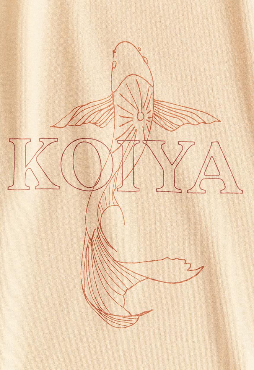 H&M - Raglan-sleeved t-shirt - beige/koiya