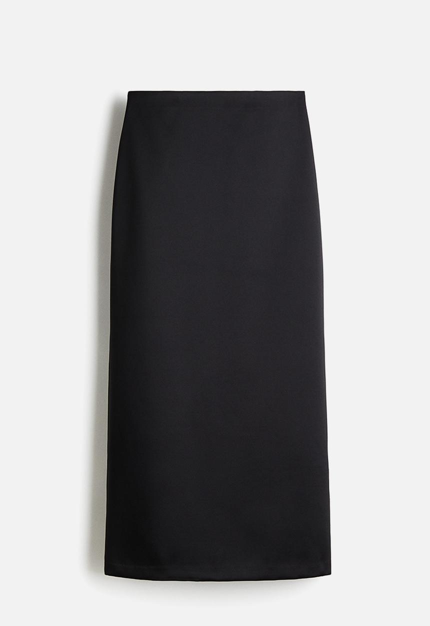 H&M - Long pencil skirt - black