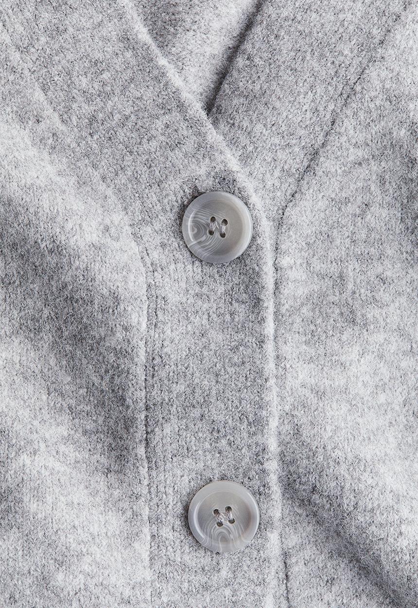 H&M - Cardigan - grey marl