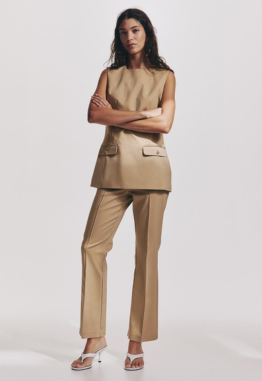 H&M - Tailored trousers - beige