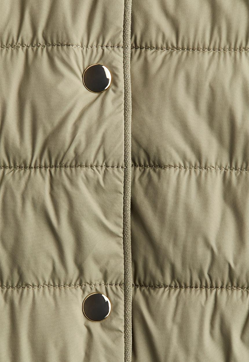 H&M - Quilted jacket - khaki green