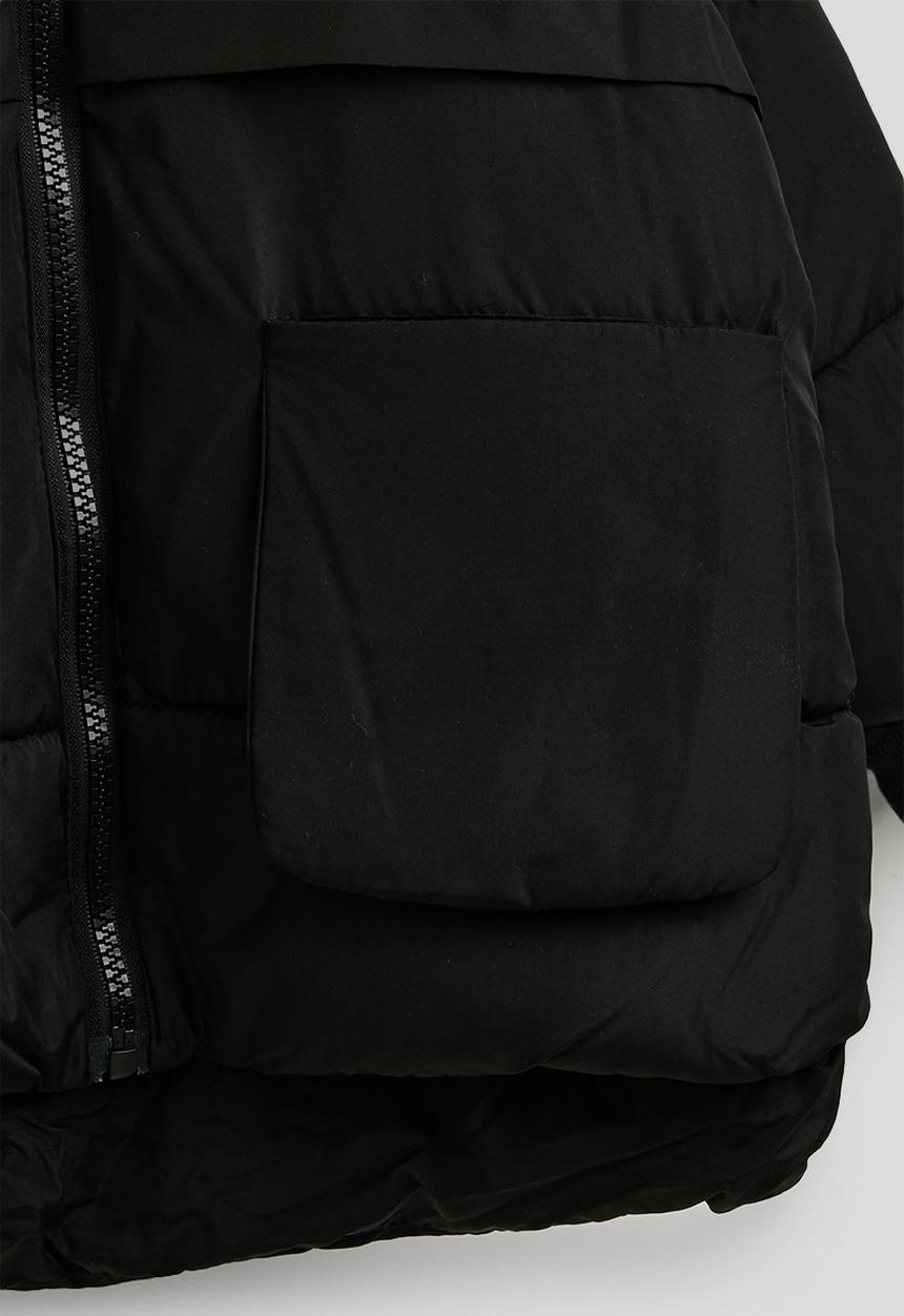 Pop Candy - Animal ear padded jacket - black
