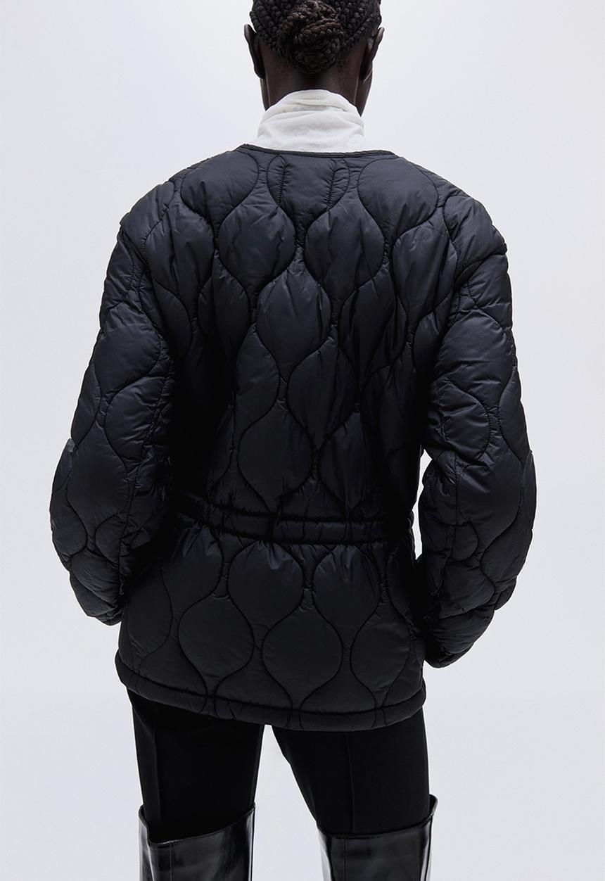 H&M - Quilted jacket - black