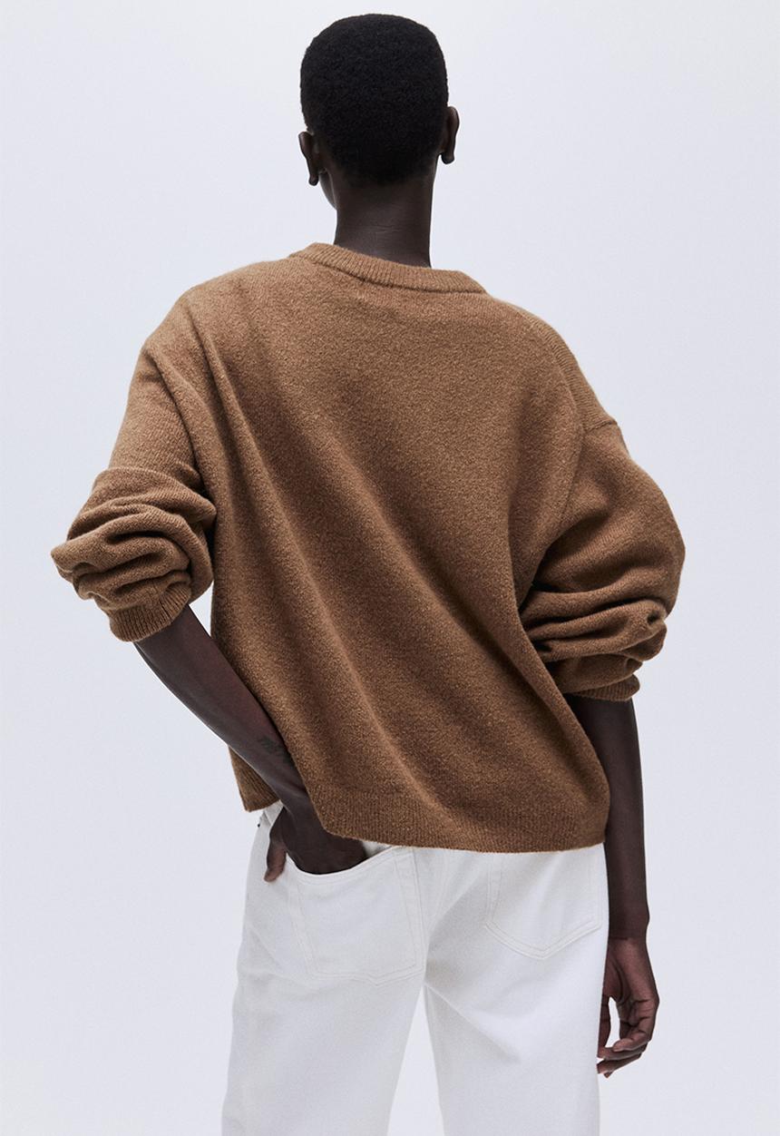 H&M - Knitted jumper - brown