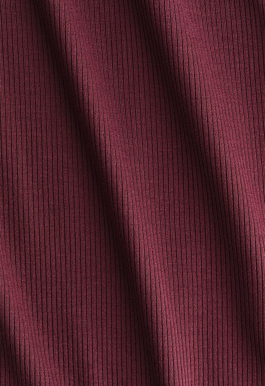 H&M - Foldover-waist sports trousers - light burgundy
