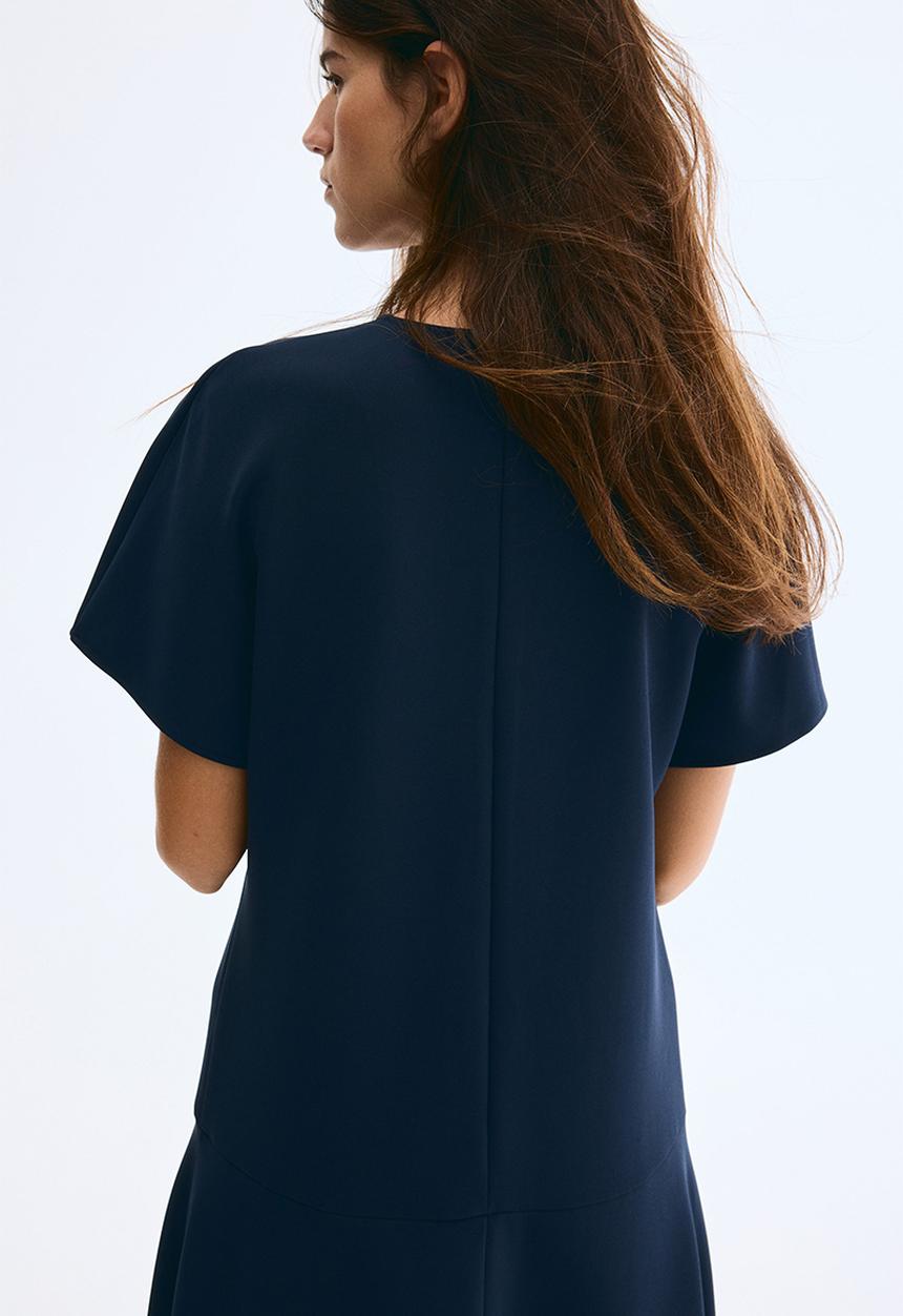 H&M - Midi dress - navy blue