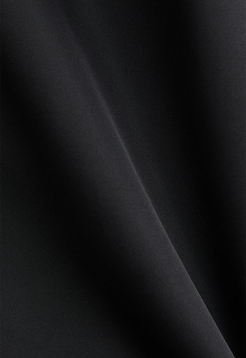H&M - Satin strappy dress - black