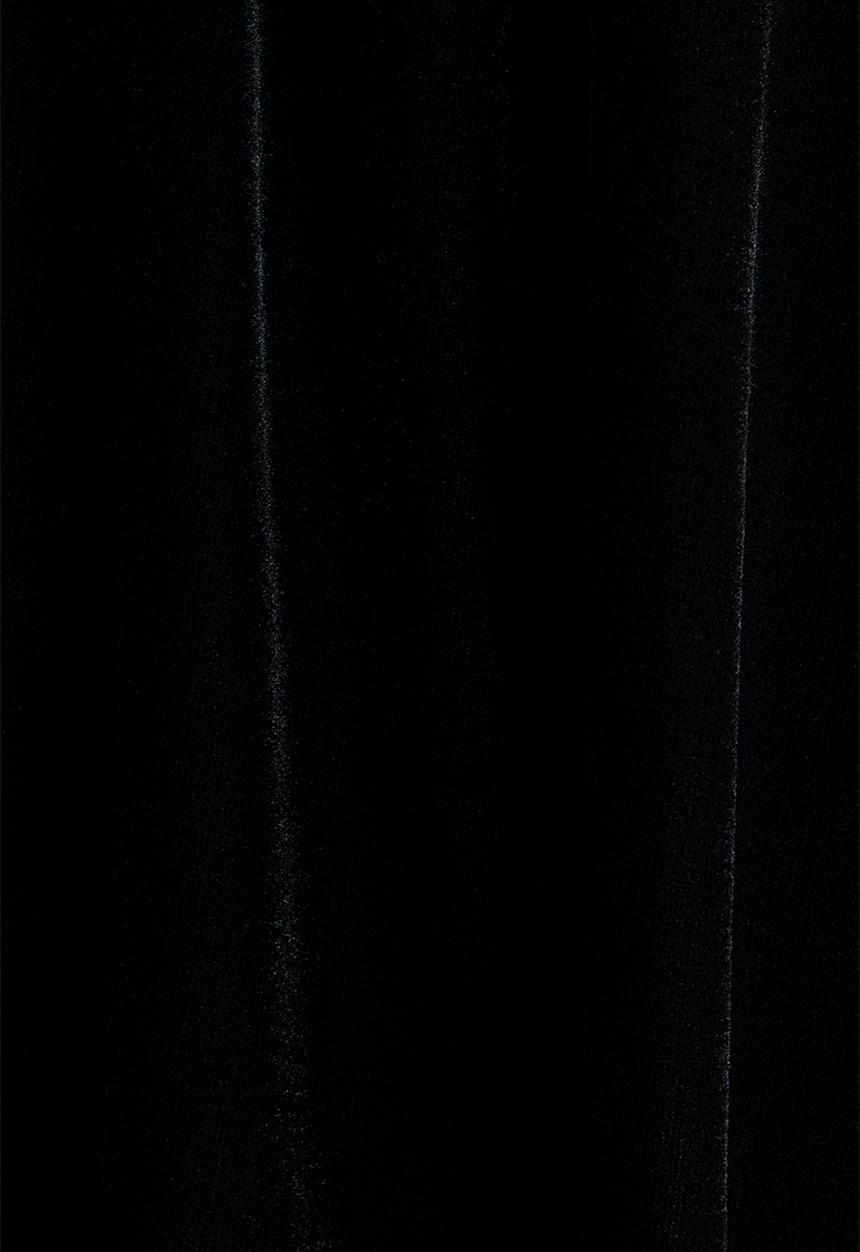 H&M - Velour trousers - black