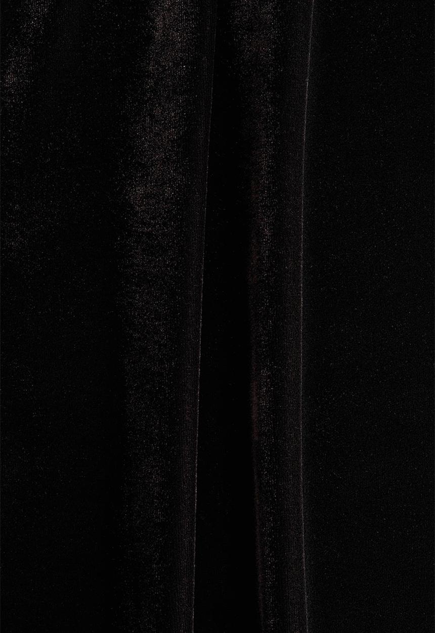 H&M - Velour trousers - dark brown