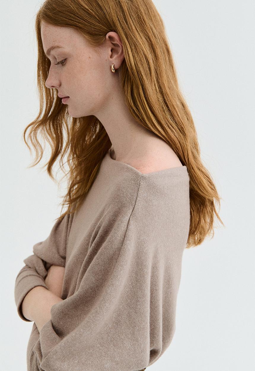 H&M - Dolman-sleeved top - mole