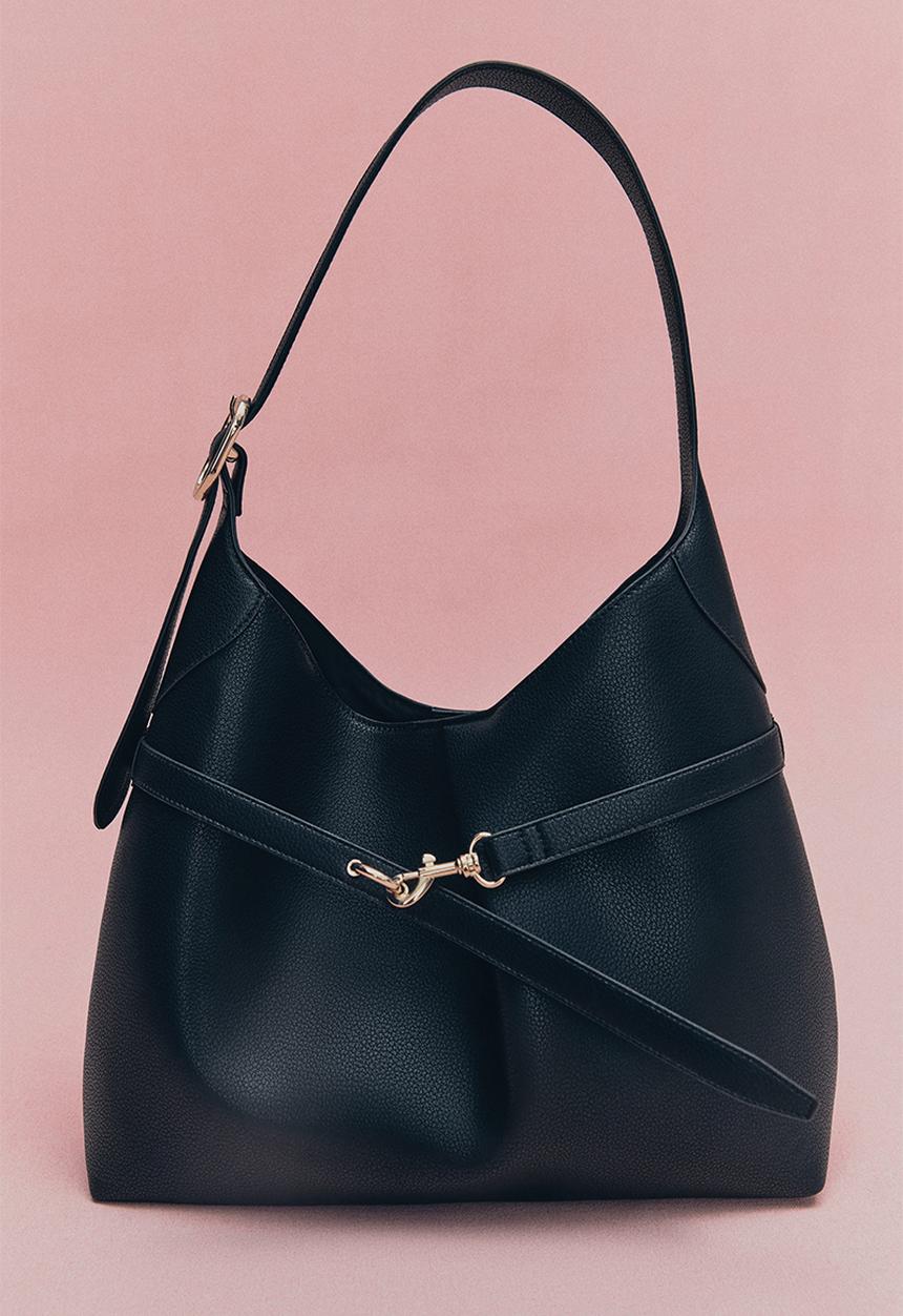 H&M - Slouchy shoulder bag - black