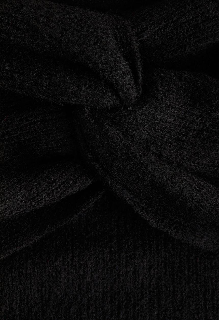 H&M - Off-the-shoulder jumper - black