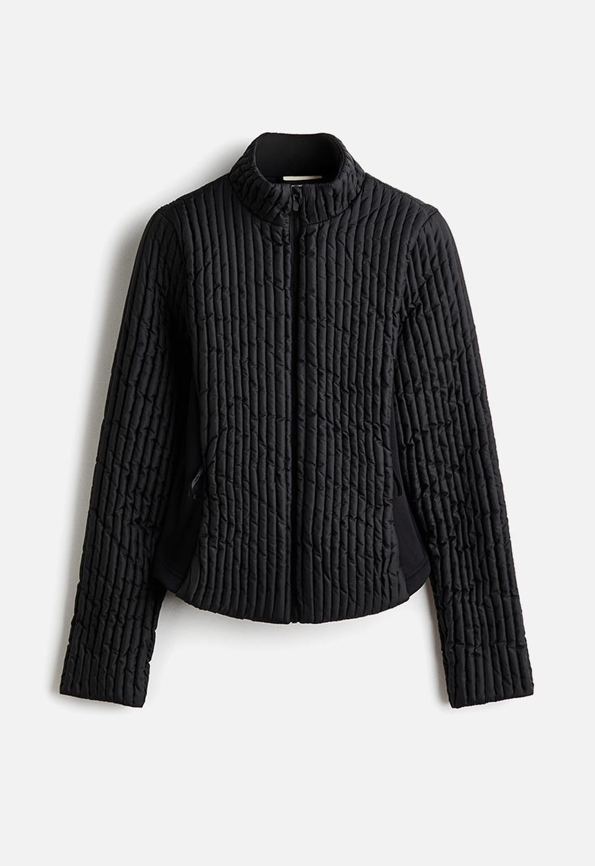 H&M - Quilted liner jacket with thermomove? - black