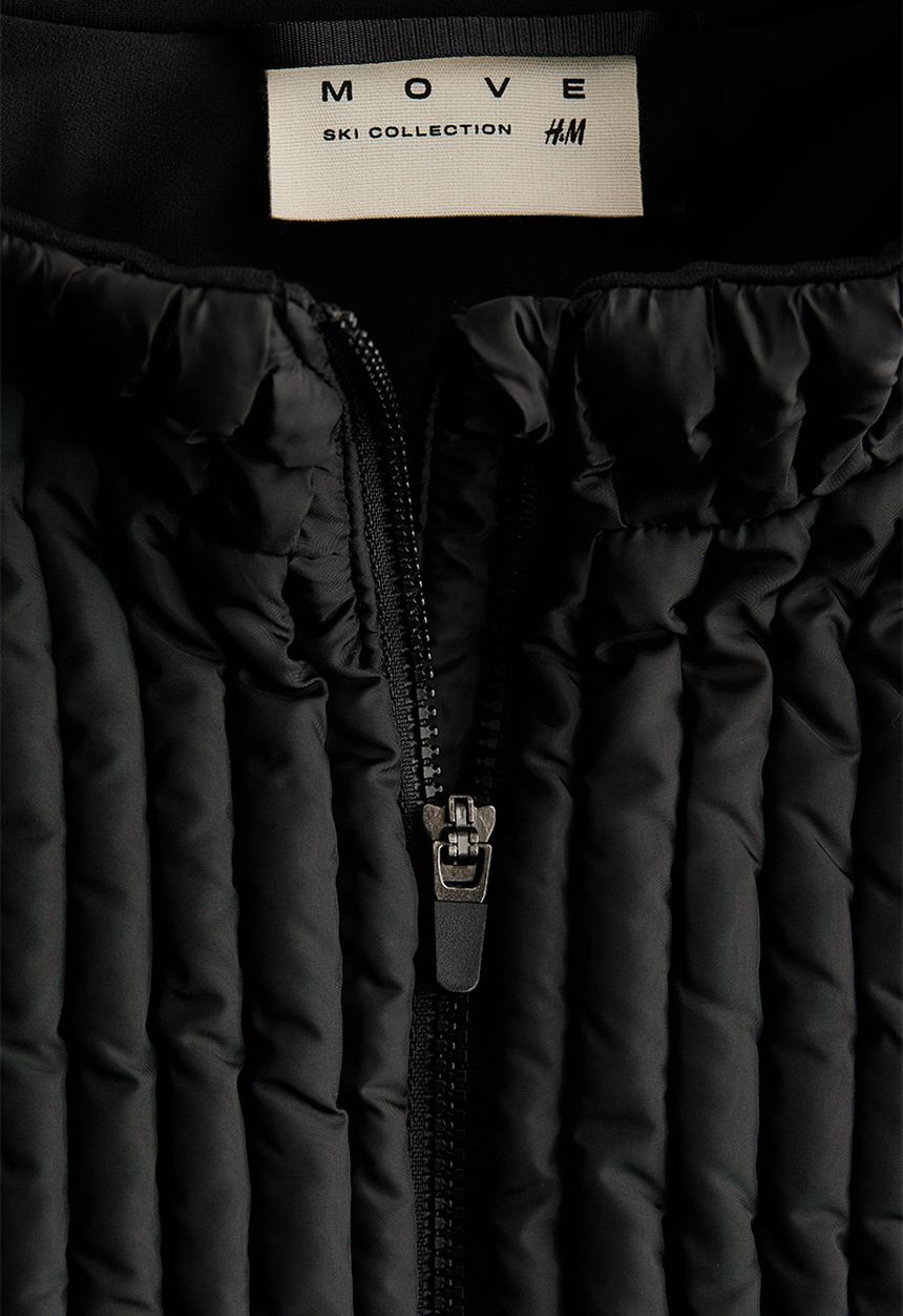 H&M - Quilted liner jacket with thermomove? - black