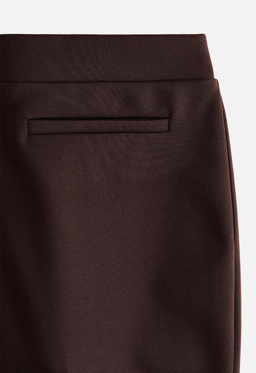 H&M - Flared trousers - dark brown