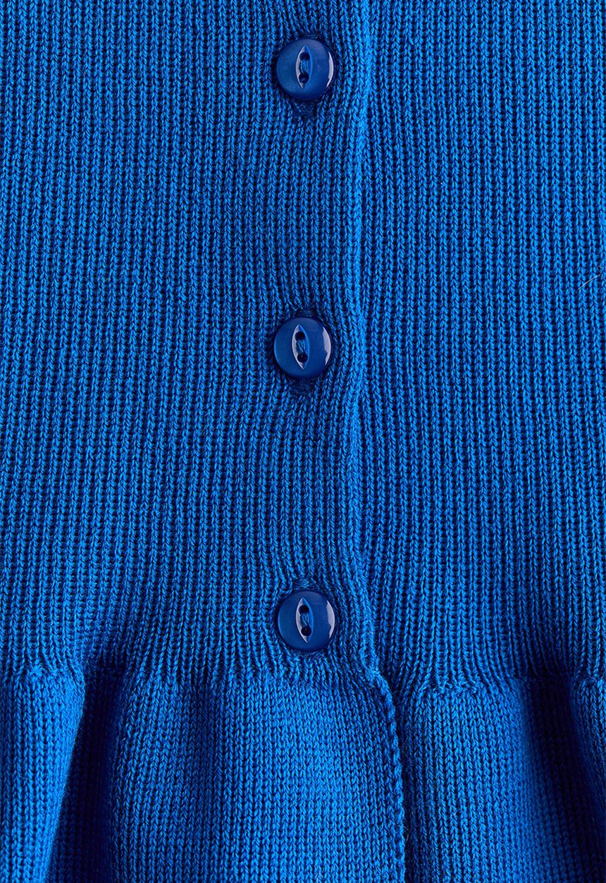 H&M - Peplum cardigan - blue
