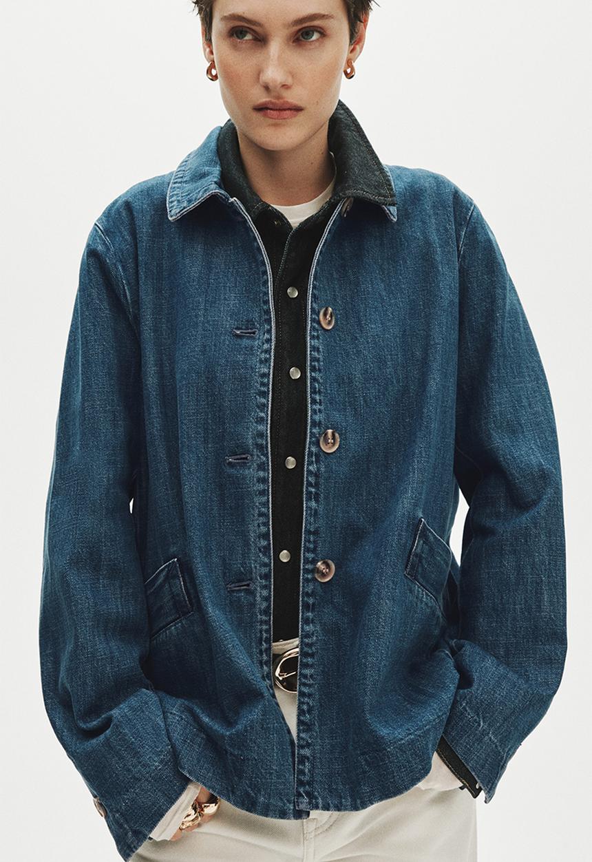 H&M - Denim jacket - denim blue