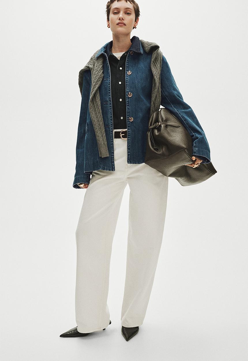 H&M - Denim jacket - denim blue