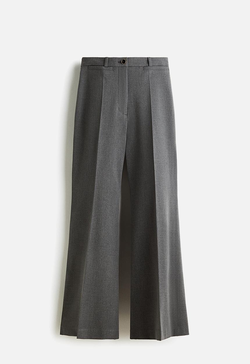 H&M - Tailored trousers - grey marl