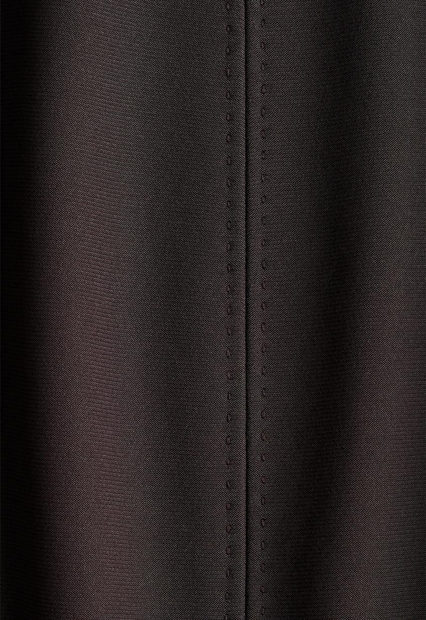 H&M - Off-the-shoulder jersey dress - dark brown