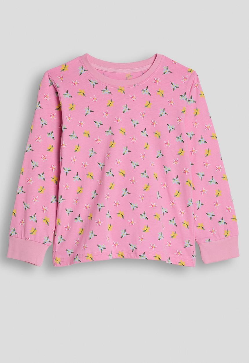 Pop Candy - Sweatshirt & joggers - carnation pink/floral aop