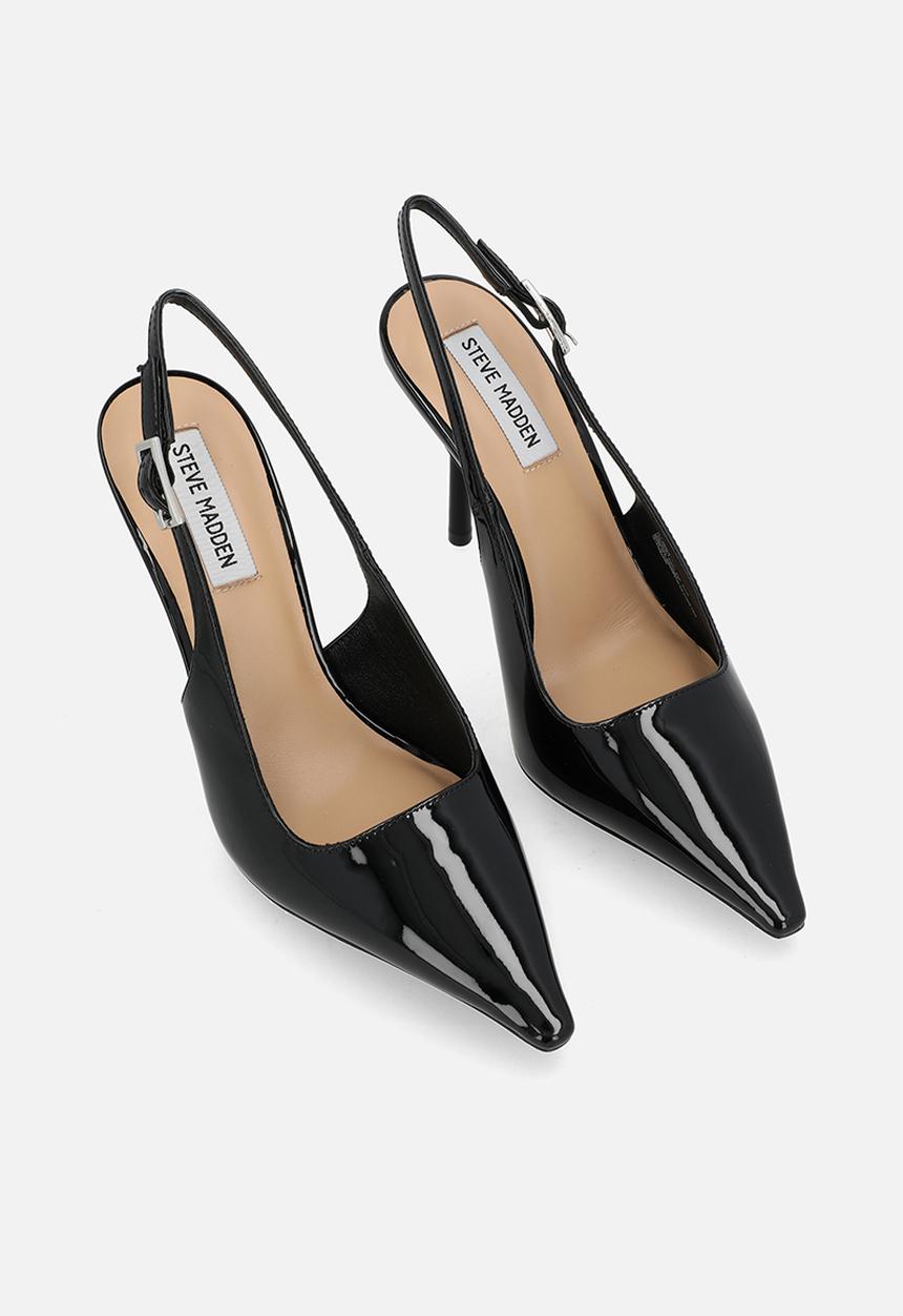 Steve Madden - Delanerys heel - black patent