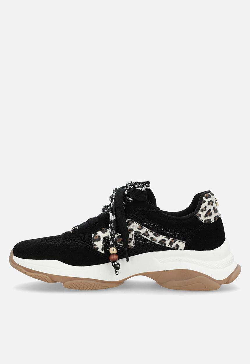 Steve Madden - Maxfield sneaker - black sued