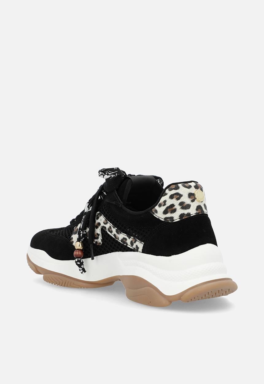 Steve Madden - Maxfield sneaker - black sued
