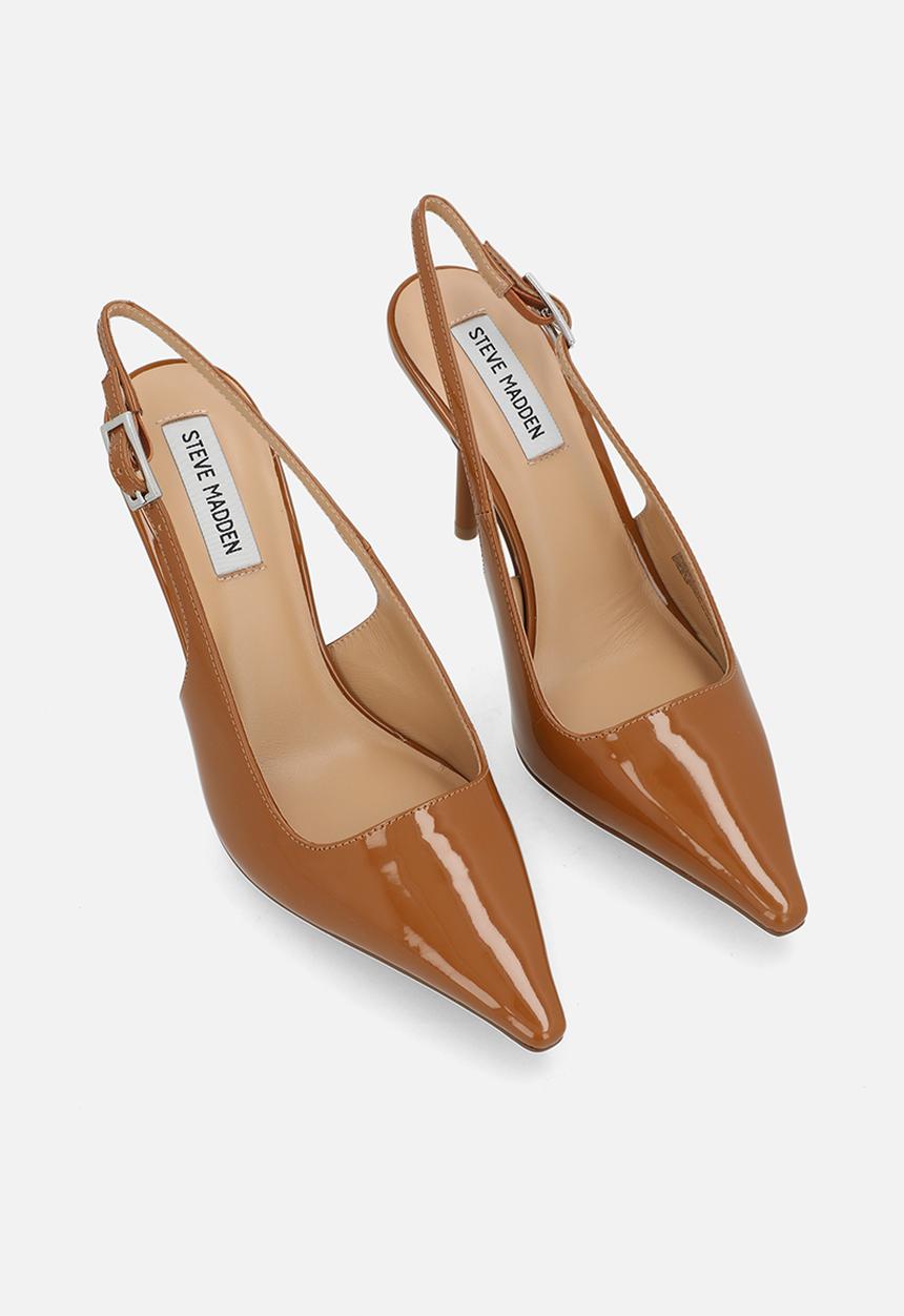 Steve Madden - Delanerys heel - camel patent