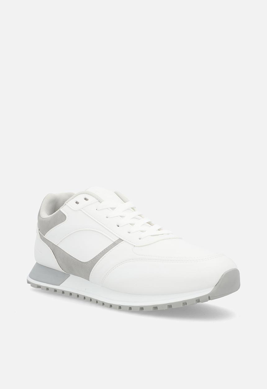 Pierre Cardin - Miller Casual Lace Up - White/Grey