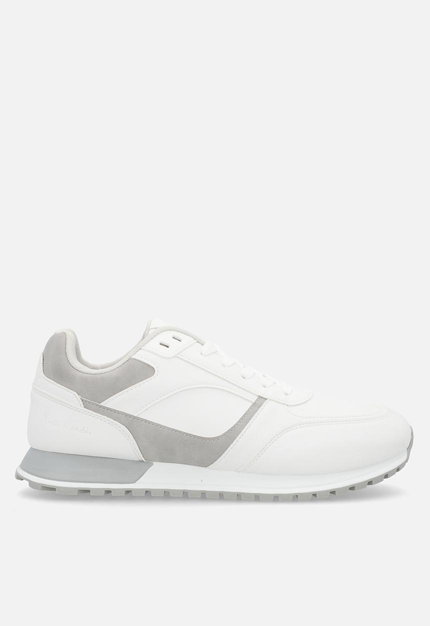 Pierre Cardin - Miller Casual Lace Up - White/Grey