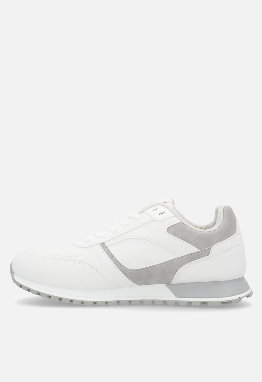 Pierre Cardin - Miller Casual Lace Up - White/Grey