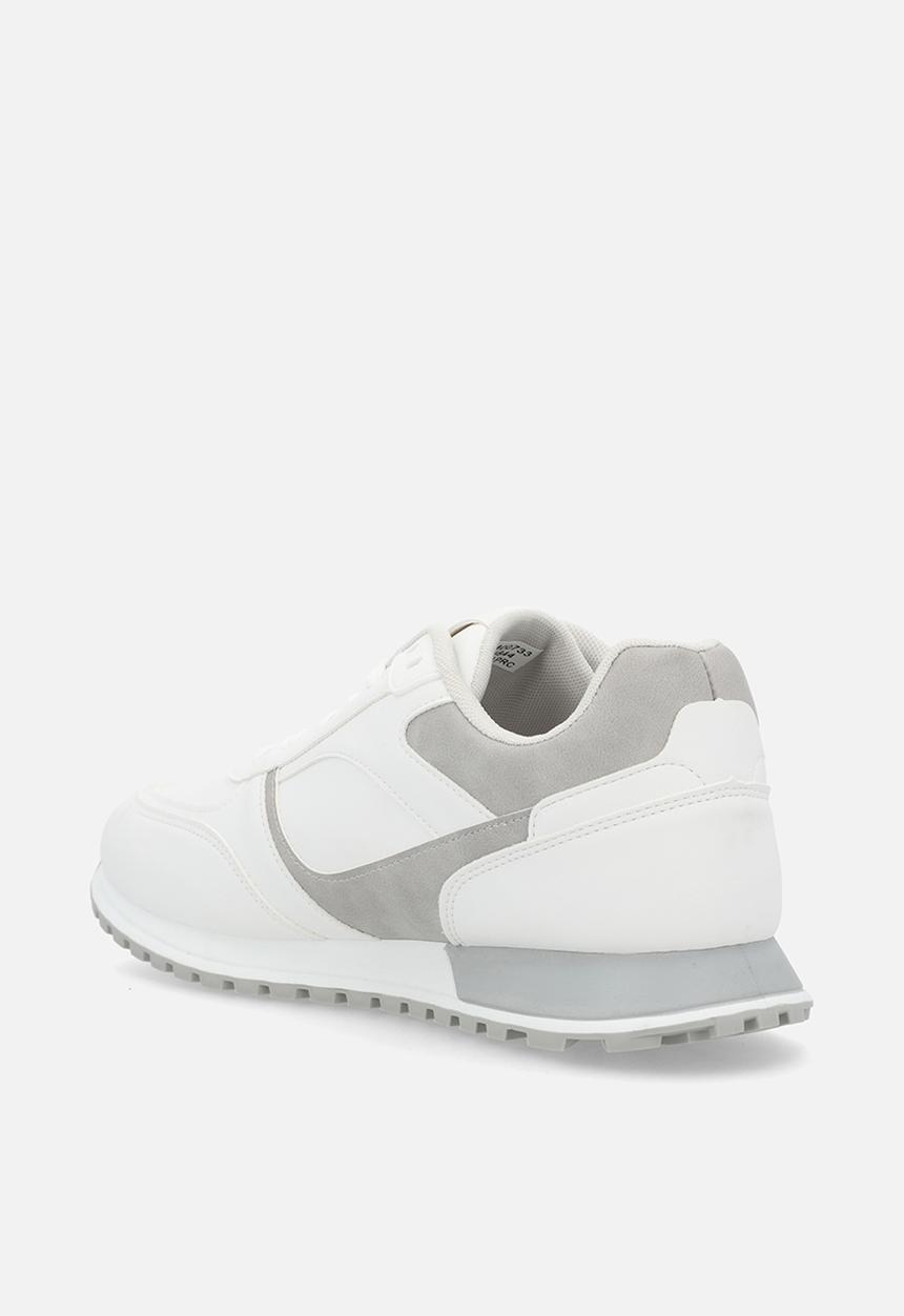 Pierre Cardin - Miller Casual Lace Up - White/Grey