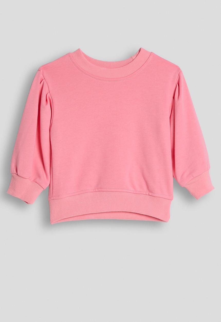 Pop Candy - Sweatshirt with flared sweatpants - baker-miller pink