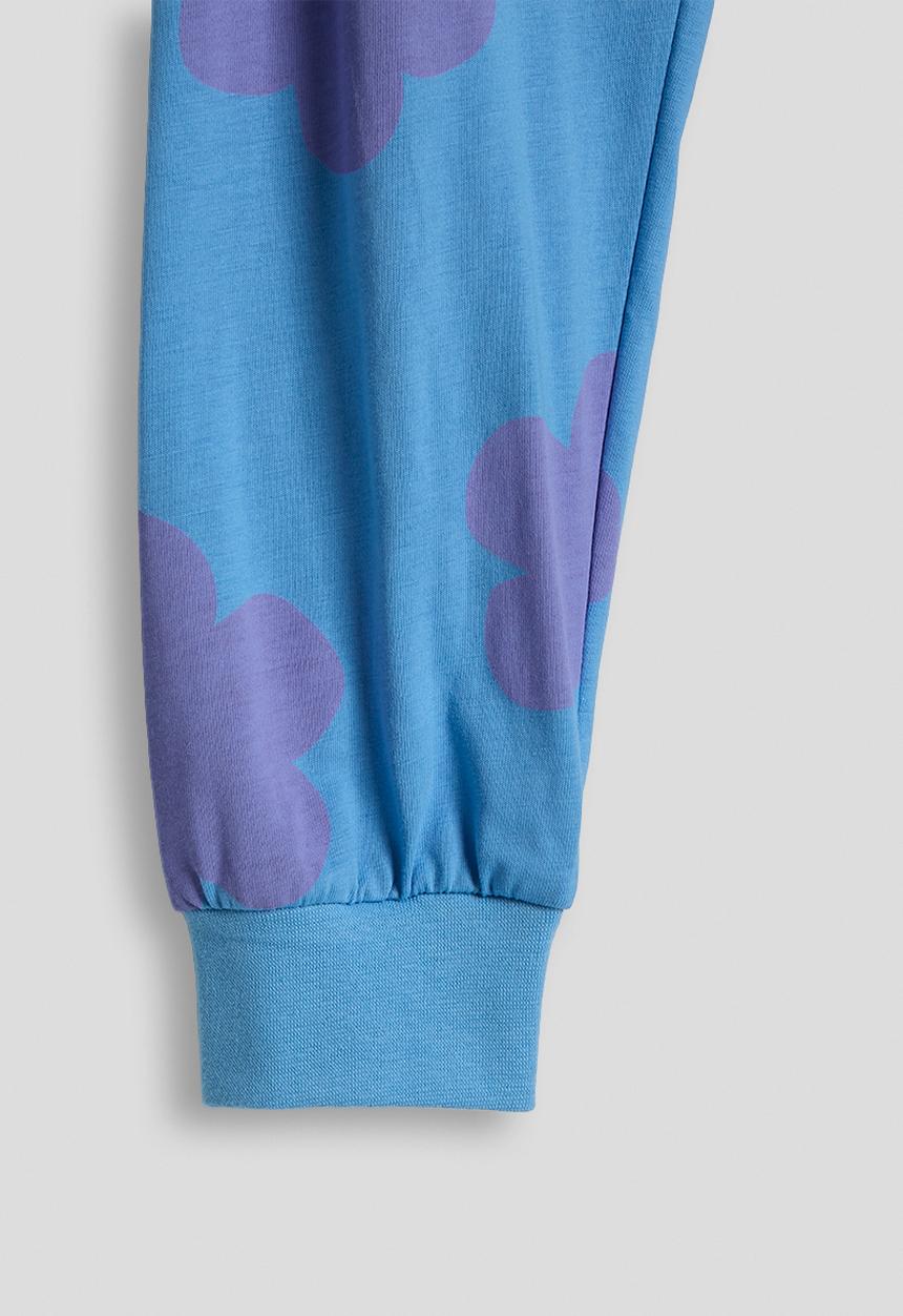 Pop Candy - Sweater & joggers - blue/floral aop